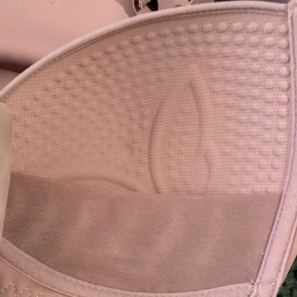 Women's Front Snap Bra 42/95 Pink Padded Comfort Seamless Front Closure Blush - Picture 6 of 7